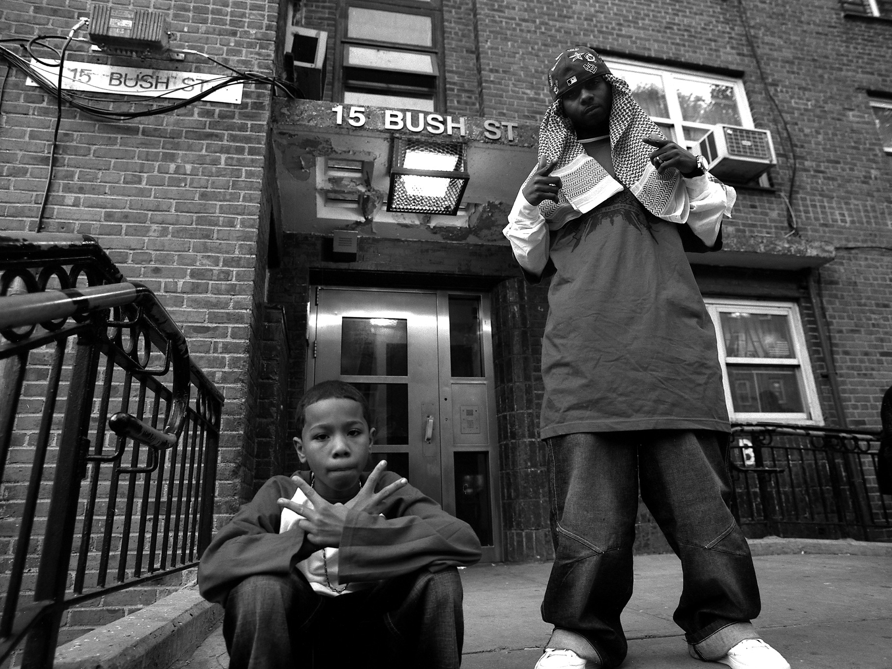 Hell Razah at 15 Bush Street, Red Hook, Brooklyn